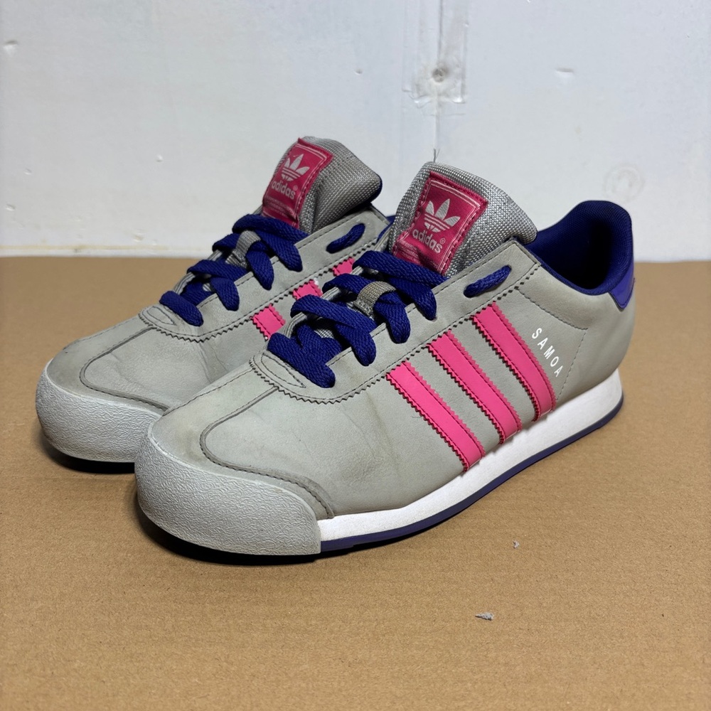 Adidas samoa Purple and Pink Sneakers